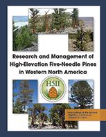 Research and Management of High-Elevation Five-Needle Pines in Western North America