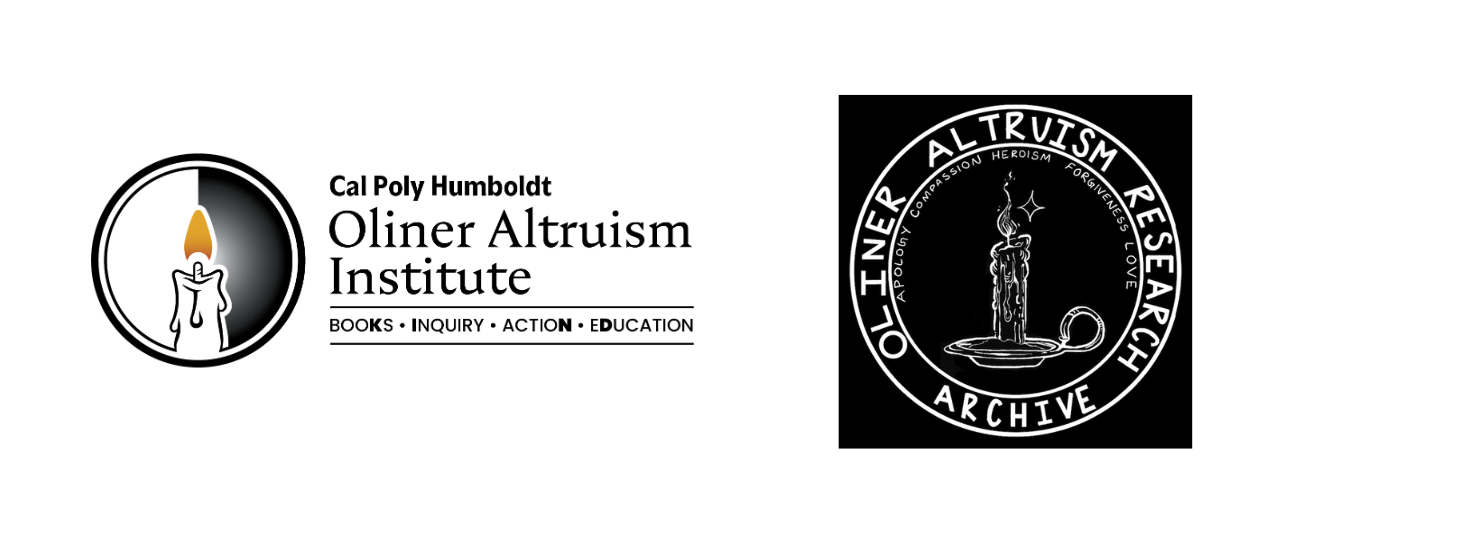 Oliner Altruism Research Archive