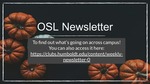 OSL Newsletter