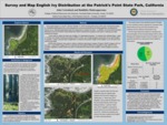 Survey and Map English Ivy Distribution at the Patrick’s Point State Park, California by John W. Cortenbach and Buddhika Madurapperuma