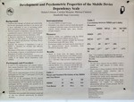 Development and Psychometric Properties of the Mobile Device Dependency Scale by Helena Littman, Carolyn Monette, and Melissa Cisneros