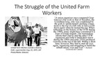 Farmworkers Unions in CA by Ariana Urrea