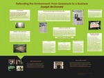 Defending the Environment: From Grassroots to a Business by Joseph McDonald