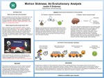 Motion Sickness: An Evolutionary Analysis by Justin F. Ordonez