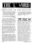 The L-Word: August 1, 1990 by The L-Word