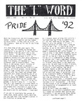 The L-Word : June 1, 1992 by The L-Word