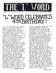 The L-Word : September 1, 1992