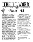 The L-Word : June 1, 1993 by The L-Word
