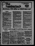 The Lumberjack, October 15, 1980