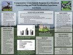 Compensatory Grass Growth Response in a Simulated Goose Grazing and Fecal Fertilization Experiment by Sarah J. Hecocks